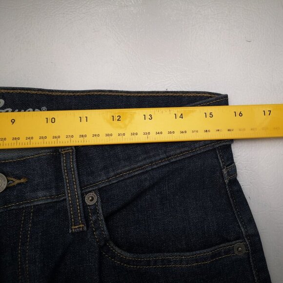 NWT Eddie Bauer Men's Size 30/32 Stretch Breathable Dark Wash Blue Jeans - Picture 12 of 14